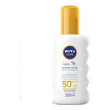 Nivea Kids Sun Protector Solar Spray Piel Sensible Fps50+