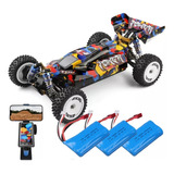 Wltoys 124007 75km/h Rc Carro De Corrida Profissional 4x4