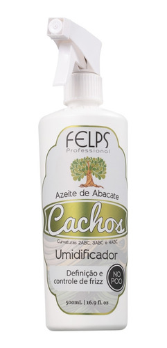 Felps Cachos Azeite De Abacate - Umidificador De Cachos 500g