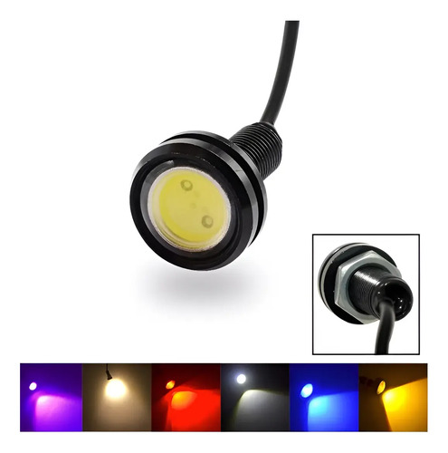 Ojo De Aguila Faro Led Jetta Audi Bmw Faro Niebla Moto 1 Pz | Meses sin interés