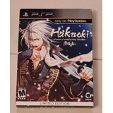 Juego Hakuoki Demon Of The Fleeting Blossom Psp Ed. Limitada