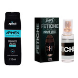 Kit Homem Cheiroso Sabonete Intimo Cheiroso E Refrescante + Perfume Sedutor Atrae As Mulheres