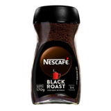 Café Nescafé Black Roast Frasco 170 G