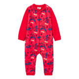 Pijama Entero Niños Spiderman Talle 4 A 10 Orig. Marvel Cf