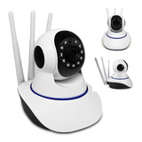 Cámara De Seguridad Wifi Smart Net 3 Antenas