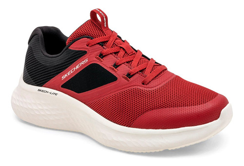 Tenis Skechers 232594rdb Para Hombre Color Rojo E7