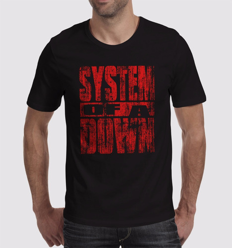 Camiseta System Of A Down Camisa De Banda Rock  M-1