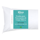 Fronha Para Travesseiro De Corpo Xuxão Cores 1,35m X 48cm Cor Branco