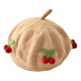 Gorro De Boina Para Bebé, Boina Tejida, Cálido, Para Inviern