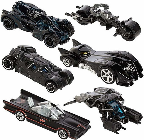 Ruedas Calientes, 2015 Batman, Bundle Set De 6 Exclusivos Ve