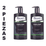 Limpiador Facial Bioré Men´s Skincar Con Carbón 200 Ml,2