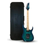 Guitarra Ibanez Prestige Rg652ahm Nebula Green Burst C/ Case