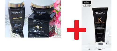 Envio Gratis Kit Combo Kerastase Chronologiste - 3 Productos