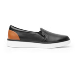 Sneaker Flexi Para Mujer Estilo 107701 Negro