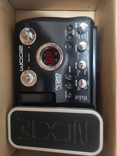 Pedalera Efectos Zoom G2.1u