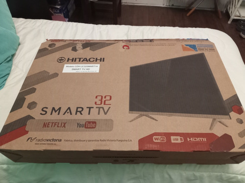 Smart Tv Hitachi , Pantalla Rota , El Resto Funciona Todo