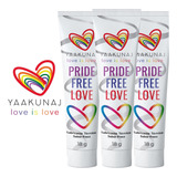 Lubricante Pride Free Love Yaakunaj Loveislove 18gr - 3pz