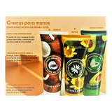 Pack 3 Cremas De Manos: Palta - Coco - Árnica. Oriflame