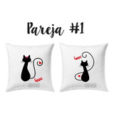 Cojin Pareja #01 Decorativo Amor Y Amistad