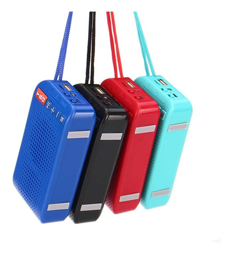 Parlante Bluetooth Portable T&g184 Radio Tf/fm/am Inamabrico