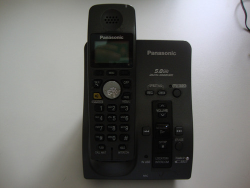 Aparelho Telefônico Sem Fio Panasonic Kx-tga 600b