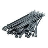 Amarra Cable Negra 450 X 4.8 Mm (100 Unidades)