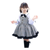 Vestido Suspensivo Lolita Vestido De Princesa De Manga Compr