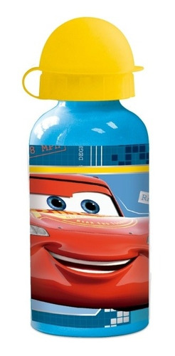 Botella Aluminio Tapa Sport Cars Disney 400ml - 18734 Orig