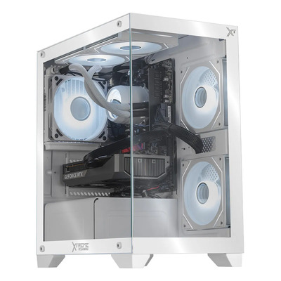 Xtreme Pc Gaming Geforce Rtx 5060 Amd Ryzen 7 5700 32gb Ssd 1tb Sistema Liquido Wifi White | Meses sin interés