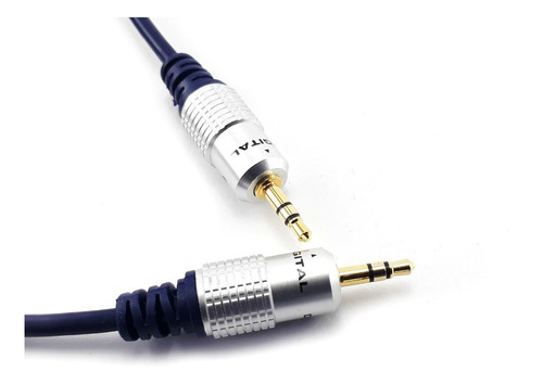 Cable Miniplug Auxiliar 1*1  Plug 3,5 Mm 10mts