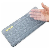 Protector De Teclado Para Logitech K380 Ingles Transparente