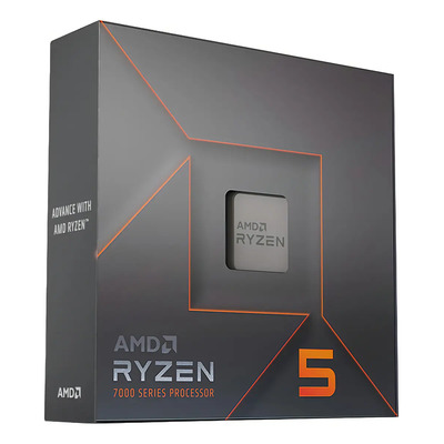 Procesador gamer AMD Ryzen 5 7600X 100-100000593WOF de 6 núcleos y 5.3GHz de frecuencia con gráfica integrada | Envío gratis