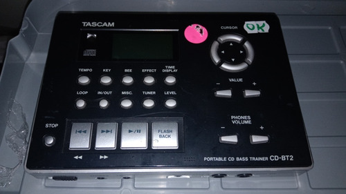 Tascam Cd-bt2 Cd Bass Trainer Black  (aa418)