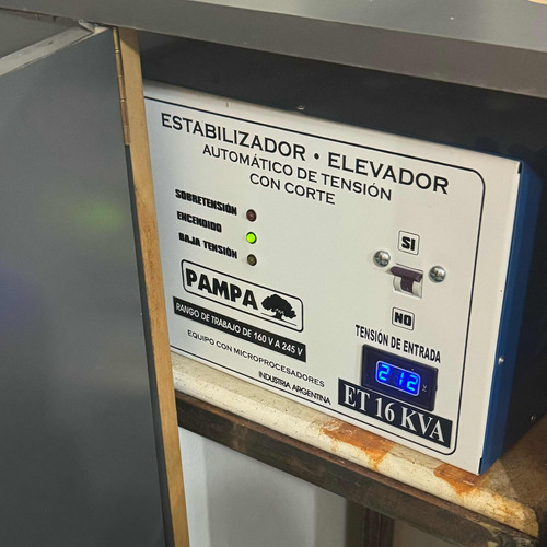 Estabilizador/elevador De Tensión Pampa Et 16kva