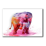 Cuadro Elefante Pintura M