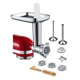 Acesorio Moledor De Carne Kitchenaid  + 2 Embutidoras