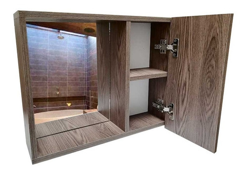 Gabinete De Baño 50x40 Con Espejo