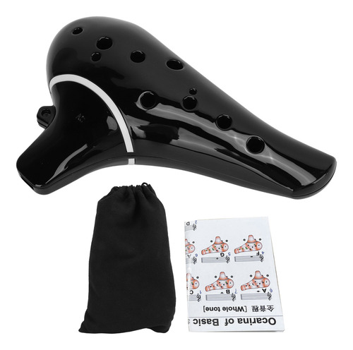 Ocarina 12 Agujeros Ac Alto C Key Instrumento De Viento Port