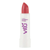 Labial Vitu - G  Acabado Amapola Color Rojo