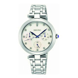 Reloj Seiko Dama Cuarzo Acero Sky663p1, Estandar, Gris