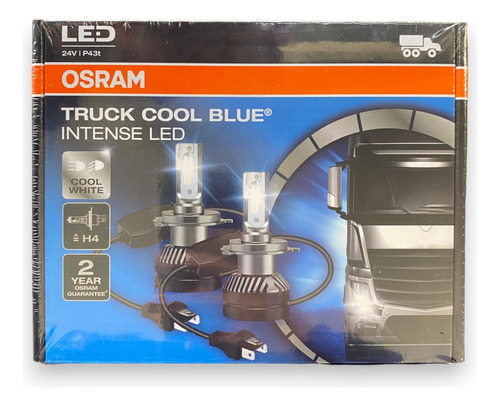 Par Lamparas Led Osram H4 24v Cool Blue Intense Camion Micro