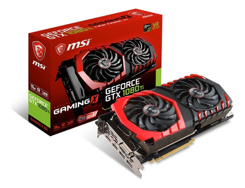 Placa De Video Msi Nvidia Geforce Gtx 1080 Ti 11gb Gaming X