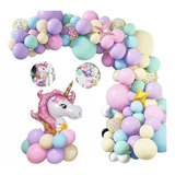 Juego De Globos De Unicornio Para Fiestas Y Anuncios