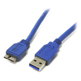 Cable Usb 3.0 A Micro Usb 3.0 Tipo B Steren 1.8 Metros