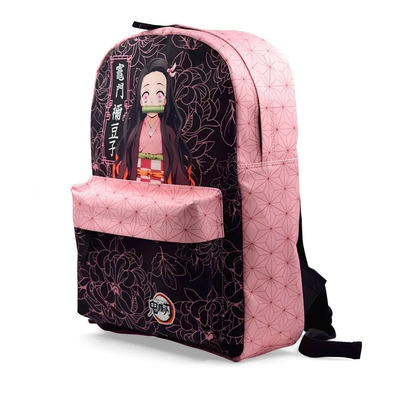 Mochila Rosa Nezuko Demon Slayer Anime Backpack | Meses sin interés