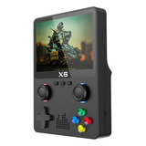 Reproductor De Juegos Portátil X6 Con Pantalla Ips De 3.5 Pu