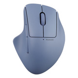 Elecom Shellpha - Mouse Bluetooth Ergonomico, Clic Silencios