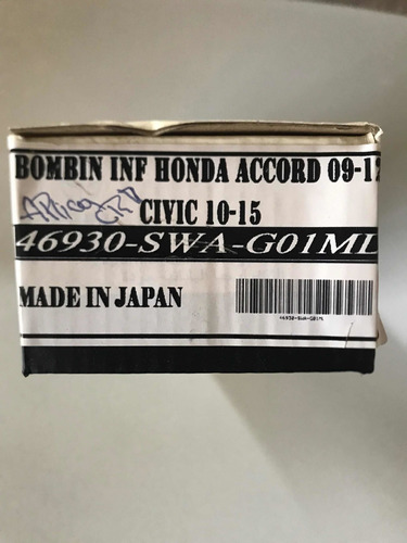 Bombn Inferior Honda Crv Accord Civic (reconstruido) Foto 2