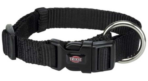 Collar Para Perros 35 A 55 Cm Regulable Trixie Ajustable M-l Color Negro Basico