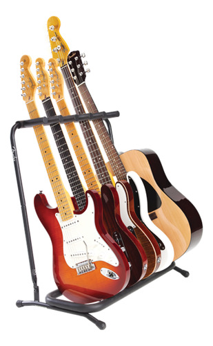 Stand Fender Multi-stand 5 Para Cinco Guitarras Plegable